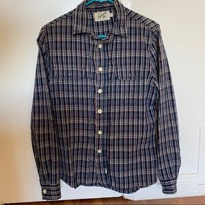 Topman Checkered Top